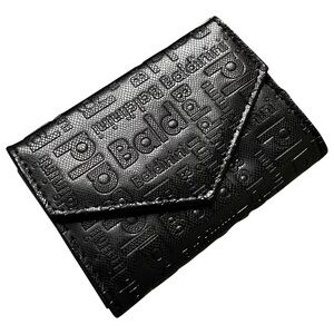 NIB Baldinini Embossed Bifold Wallet in Black